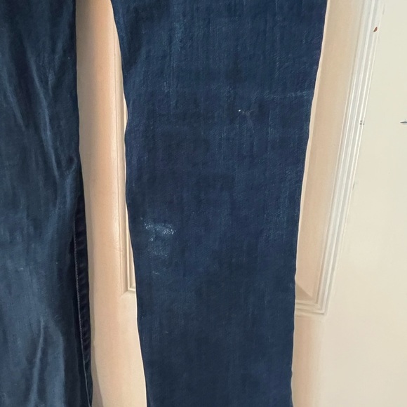 Paige Hidden Hills Straight Medium Blue Washed Jeans - Picture 4 of 8